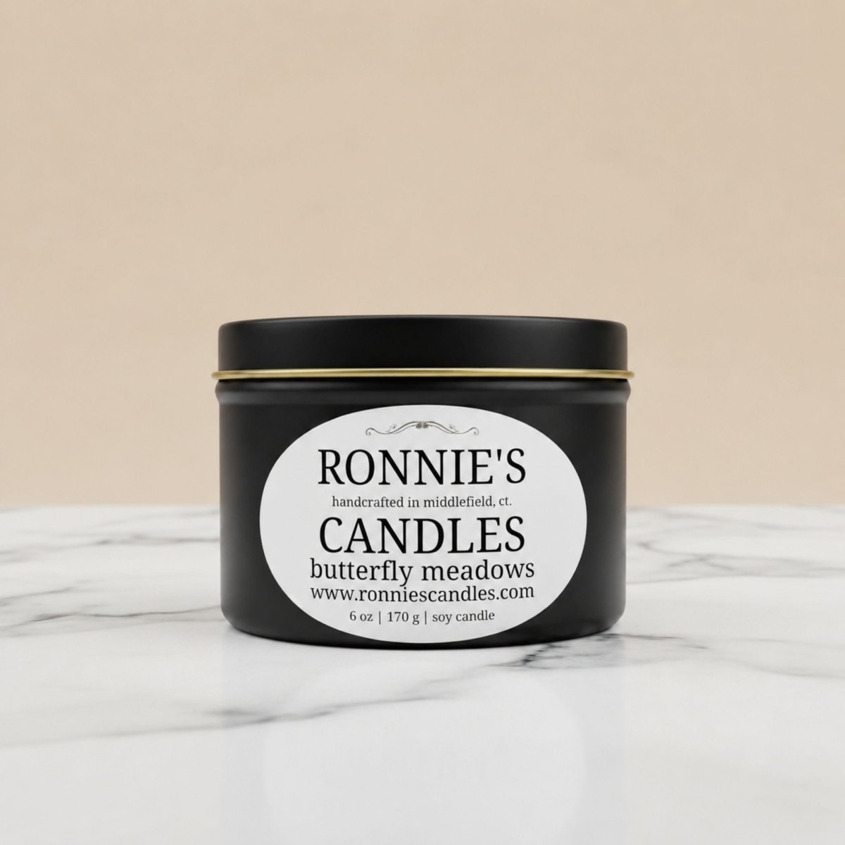 Butterfly Meadows 100% Soy Candle - Ronnie's Candles LLC