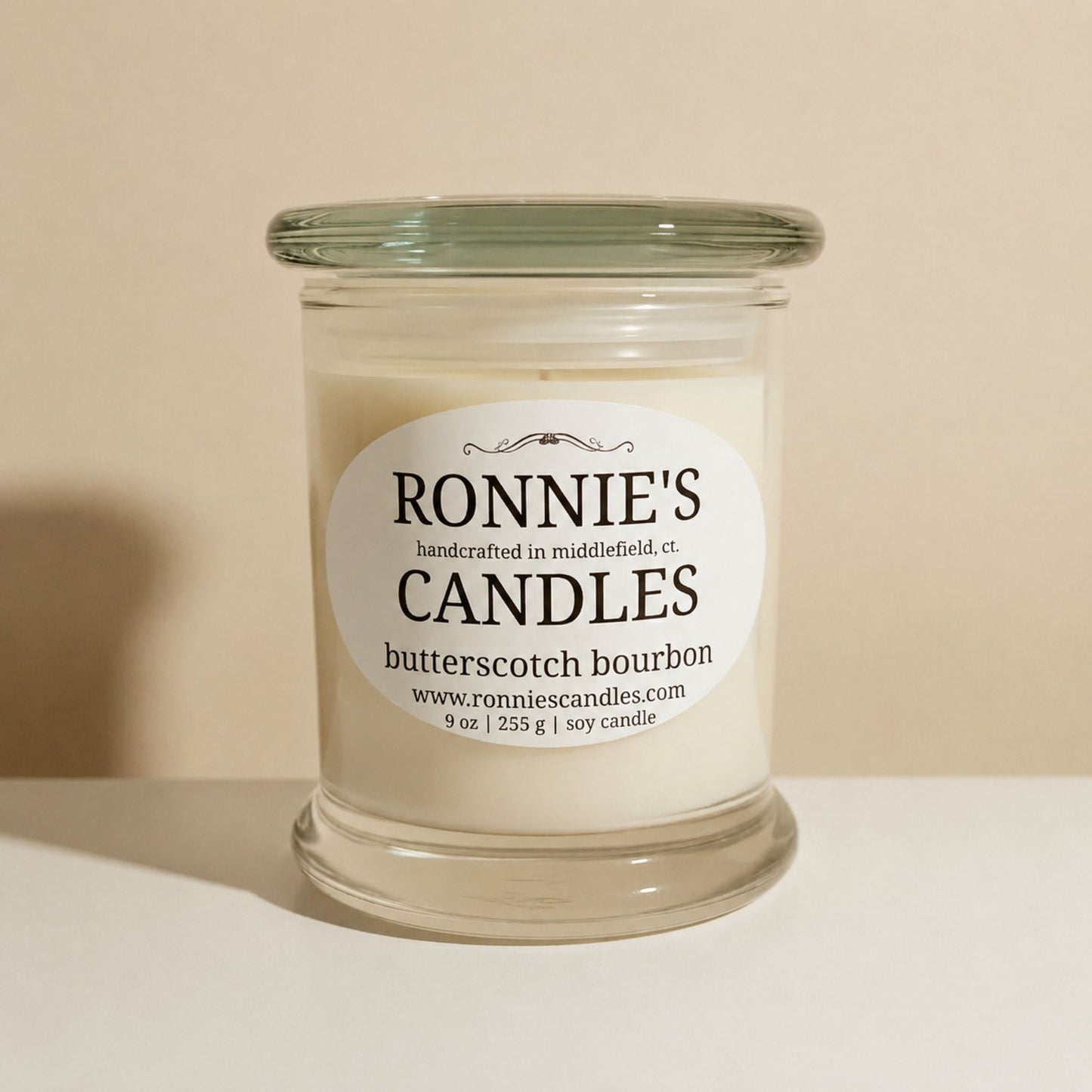 Butterscotch and Bourbon 100% Soy Candle