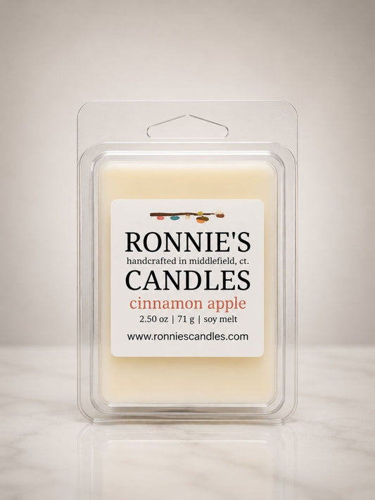 Cinnamon Apple Soy Melt - Ronnie's Candles LLC