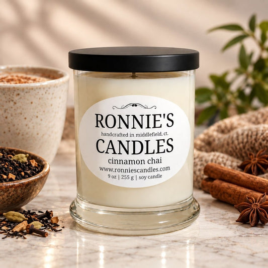 Cinnamon Chai 100% Soy Candle - Ronnie's Candles LLC