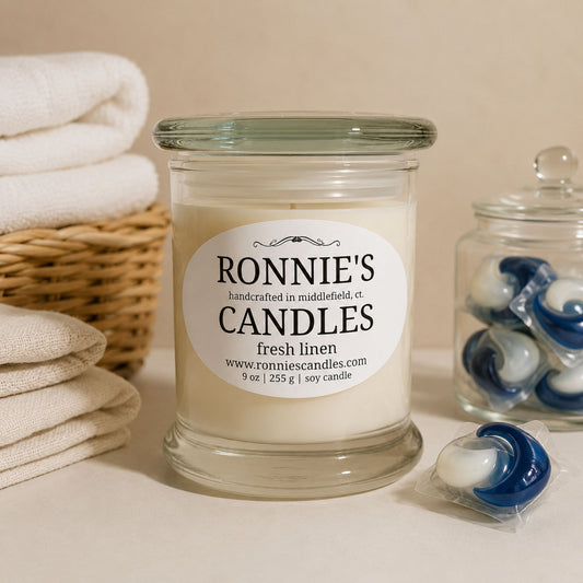Fresh Linen 100% Soy Candle