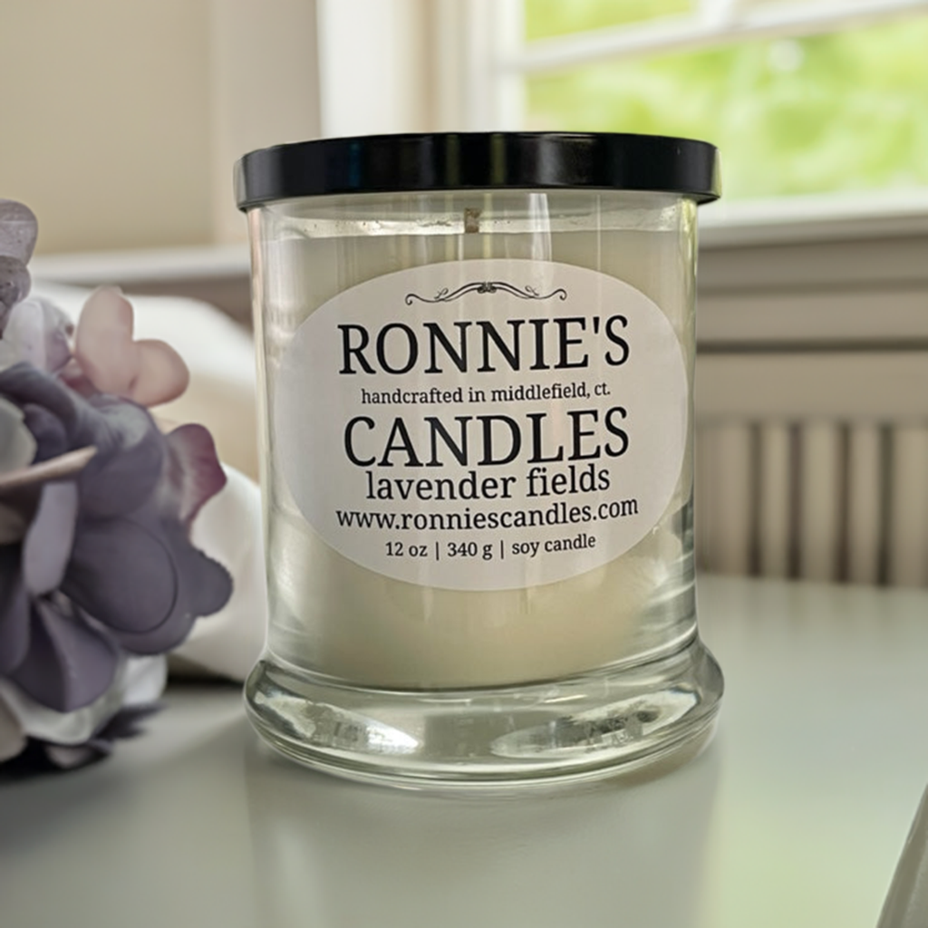Lavender Fields 100% Soy Candle