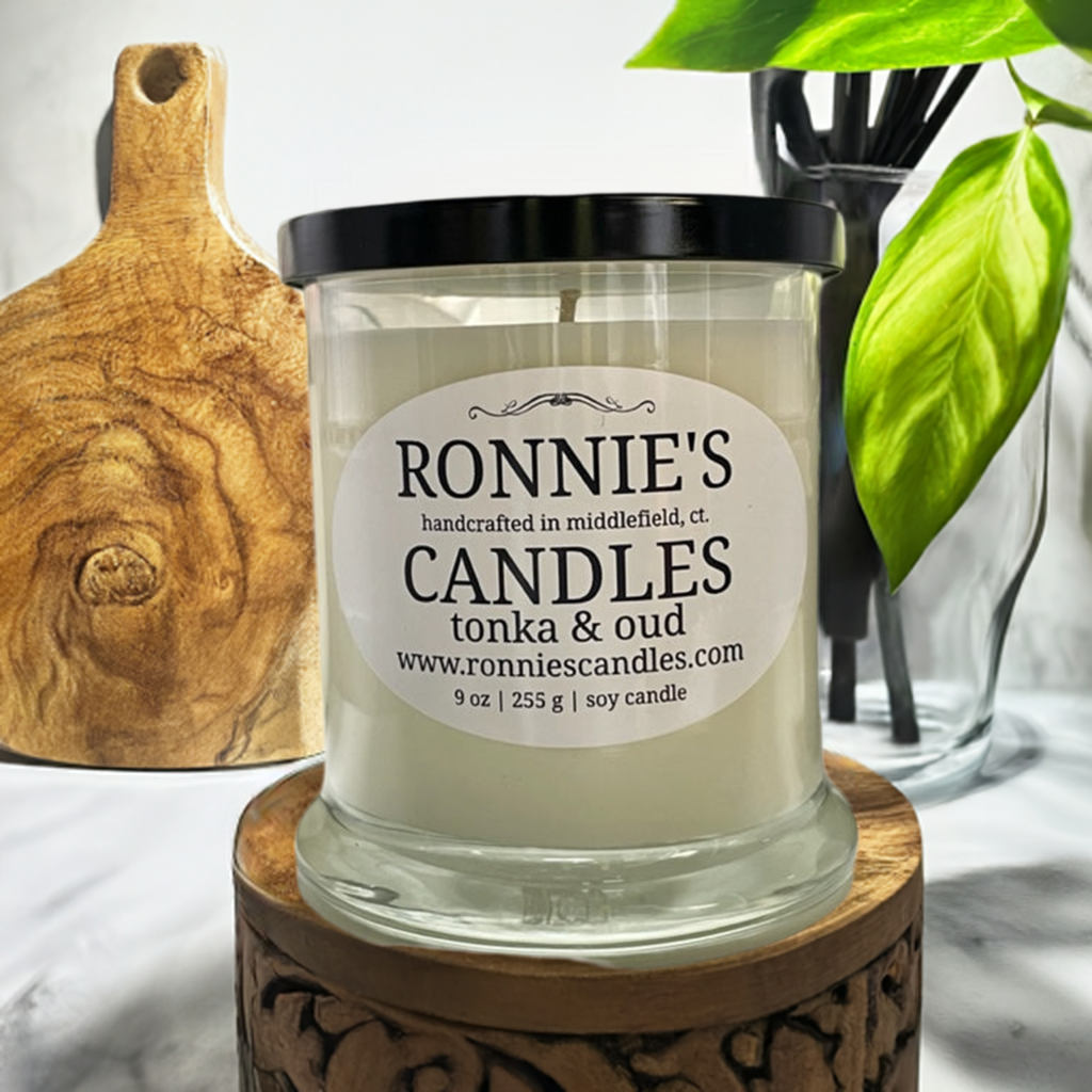 Tonka and Oud 100% Soy Candle