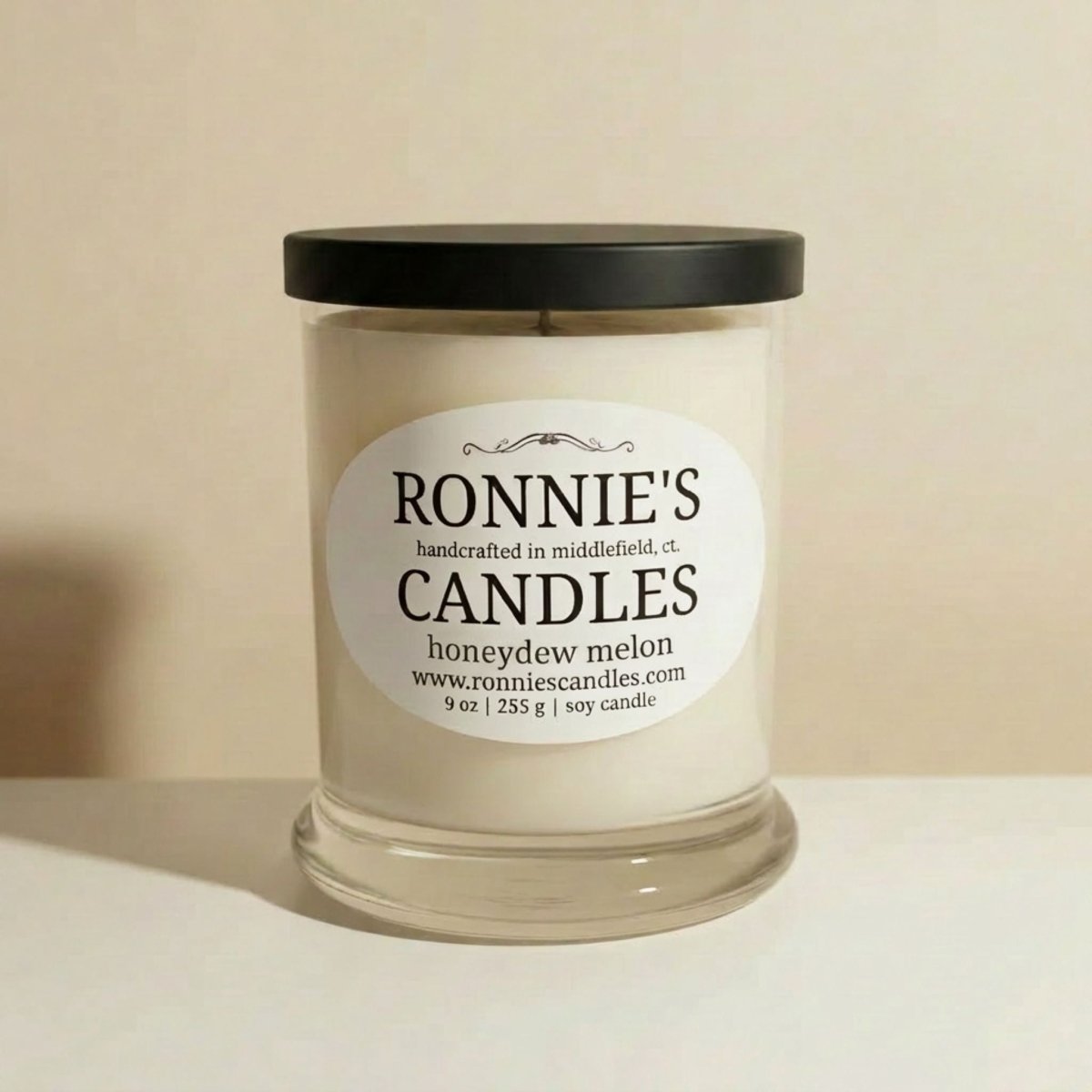 Honeydew Melon 100% Soy Candle - Ronnie's Candles LLC