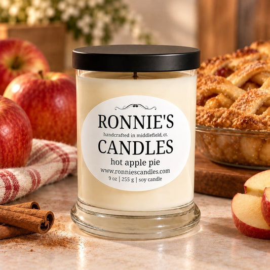 Hot Apple Pie 100% Soy Candle - Ronnie's Candles LLC