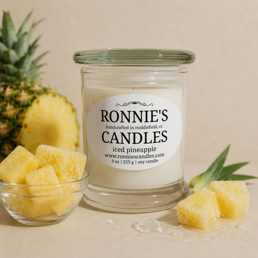 Iced Pineapple 100% Soy Candle