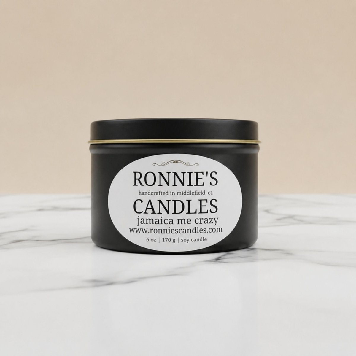 Jamaica Me Crazy 100% Soy Candle - Ronnie's Candles LLC