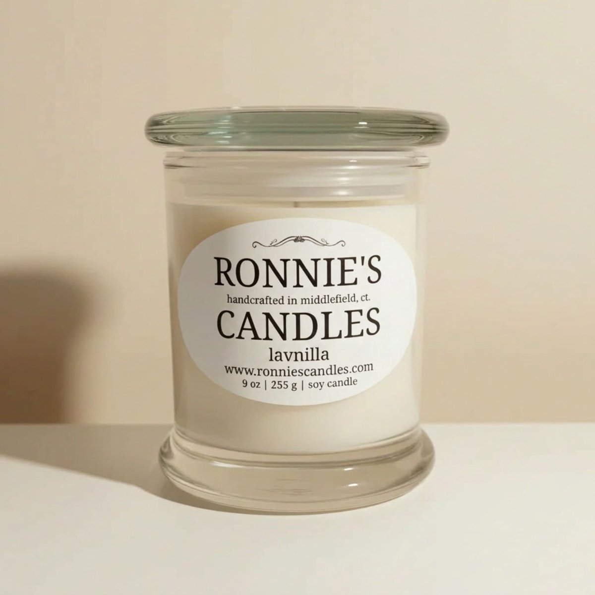 Lavnilla 100% Soy Candle - Ronnie's Candles LLC