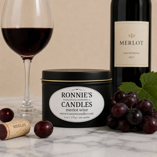 Merlot 100% Soy Wax Candle