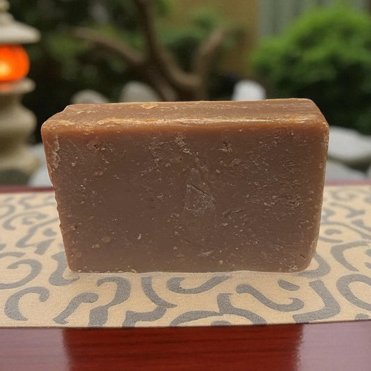 Nag Champa handcrafted soap bar with natural Mud ingredients for a refreshing and aromatic cleansing experience