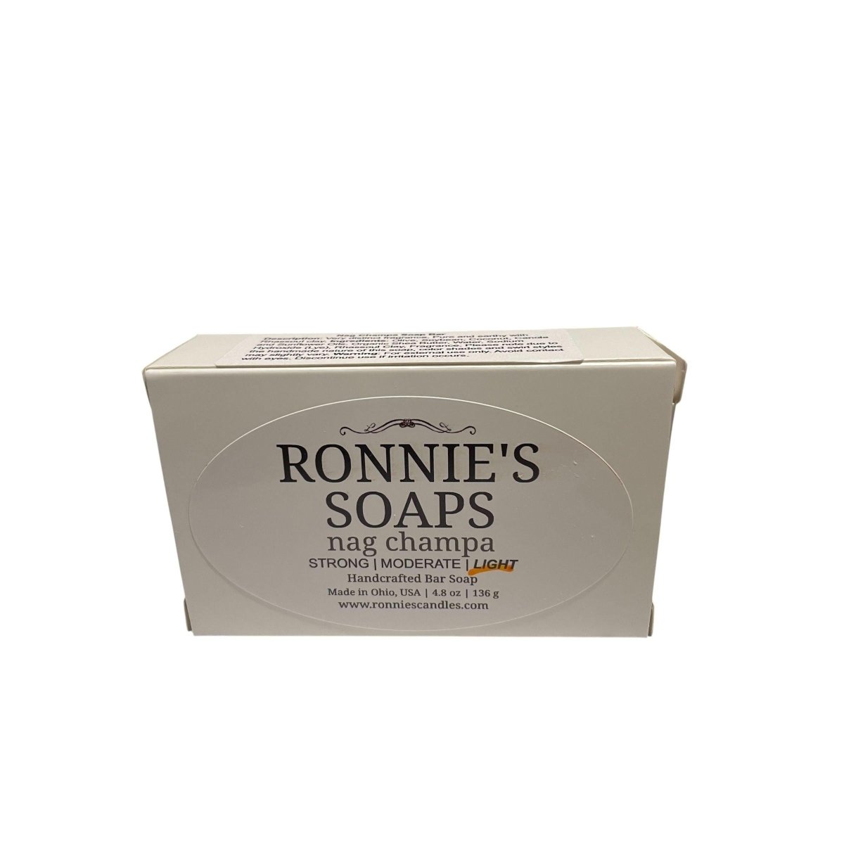 Nag Champa handcrafted soap bar with natural Mud ingredients for a refreshing and aromatic cleansing experience