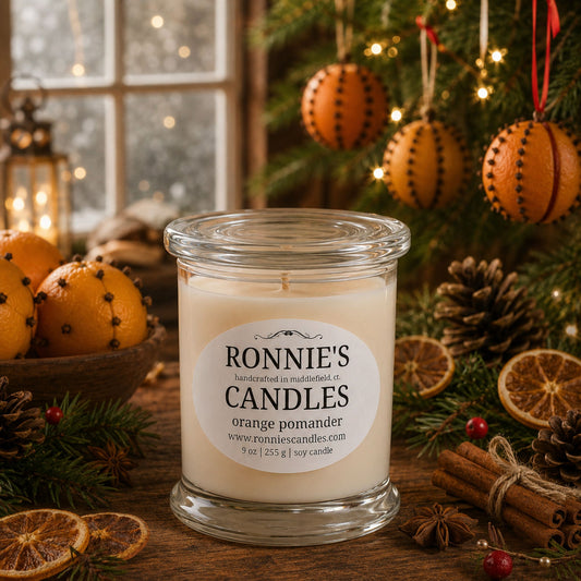 Orange Pomander 100% Soy Candle