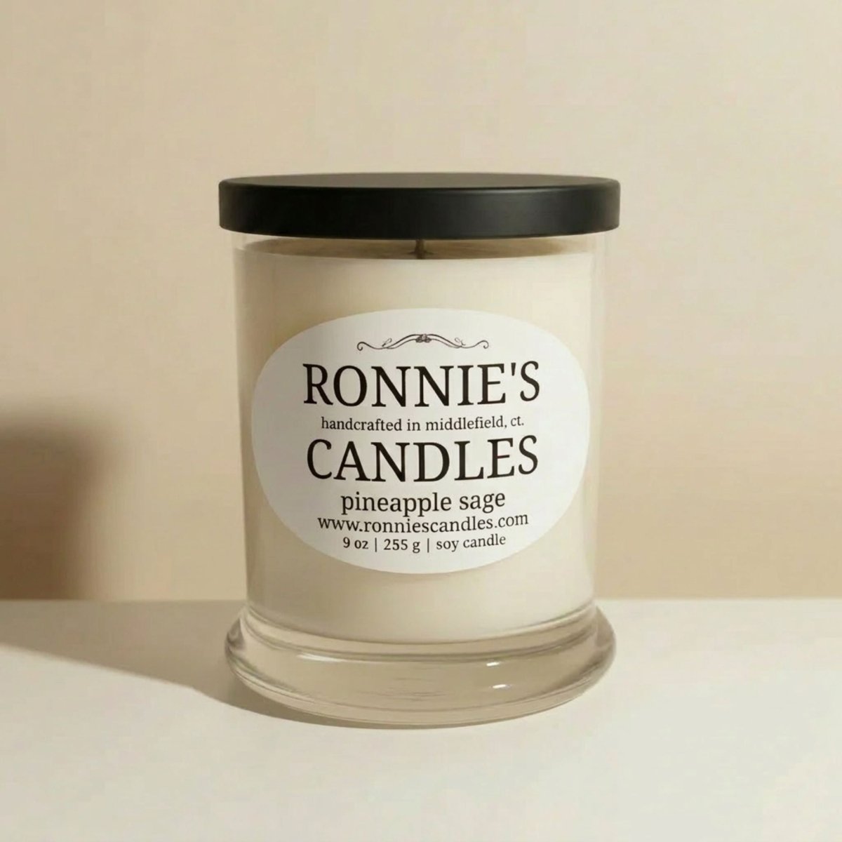 Pineapple Sage 100% Soy Candle - Ronnie's Candles LLC