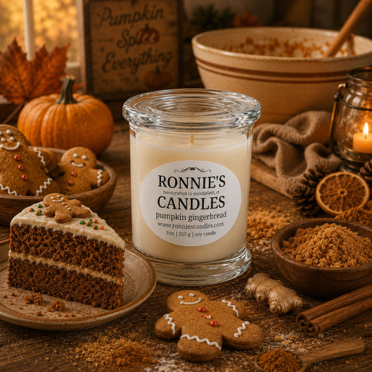 Pumpkin Gingerbread 100% Soy Candle