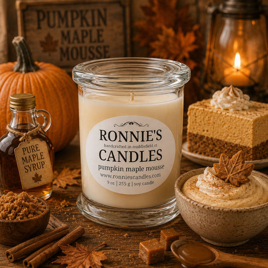 Pumpkin Maple Mousse 100% Soy Candle