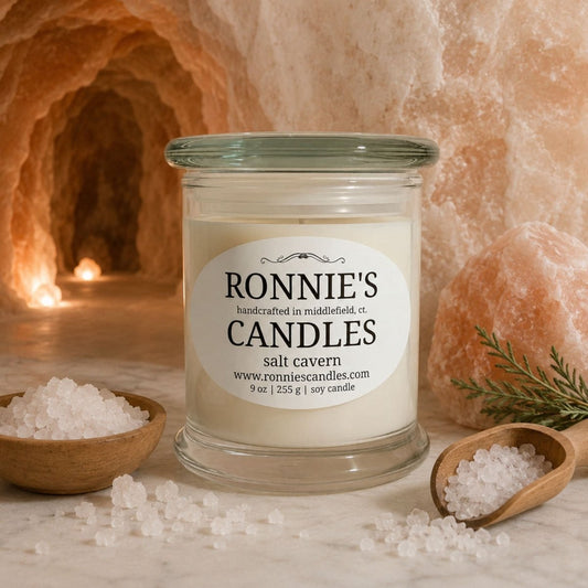 Salt Cavern 100% Soy Candle - Ronnie's Candles LLC
