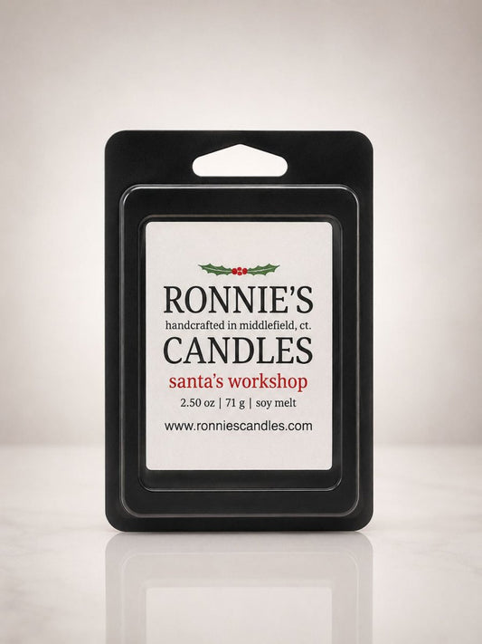 Santa's Workshop Soy Melt - Ronnie's Candles LLC