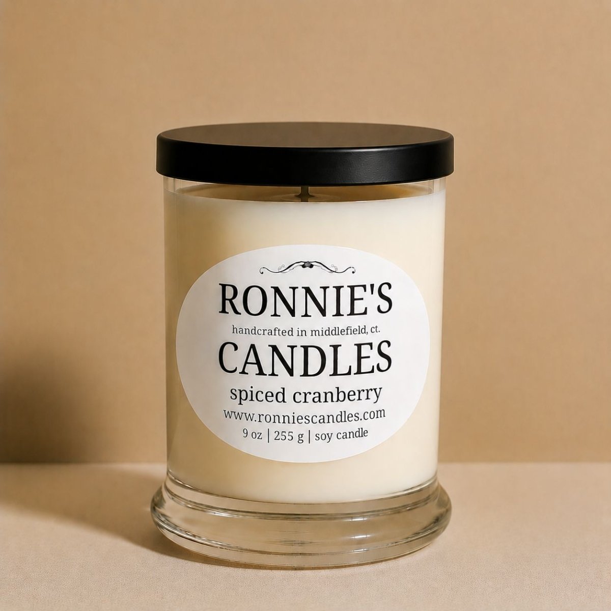 Spiced Cranberry 100% Soy Candle