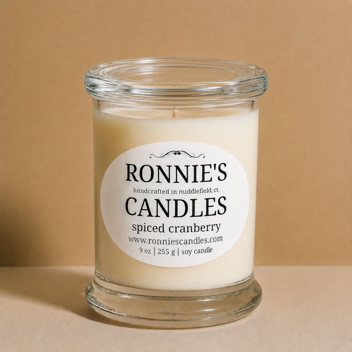 Spiced Cranberry 100% Soy Candle