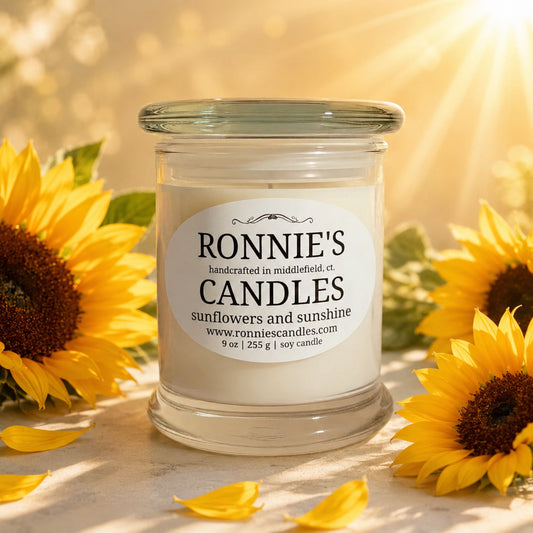Sunflowers and Sunshine 100% Soy Candle