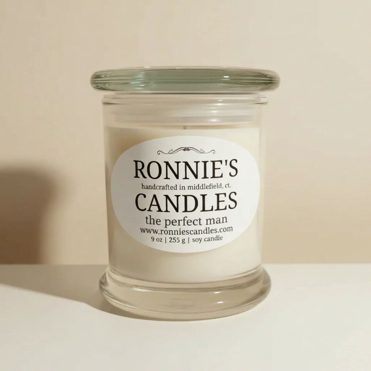 The Perfect Man 100% Soy Candle - Ronnie's Candles LLC