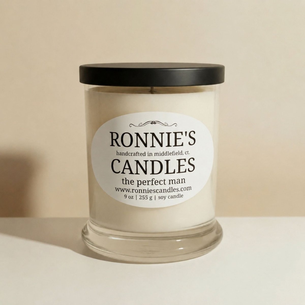 The Perfect Man 100% Soy Candle - Ronnie's Candles LLC