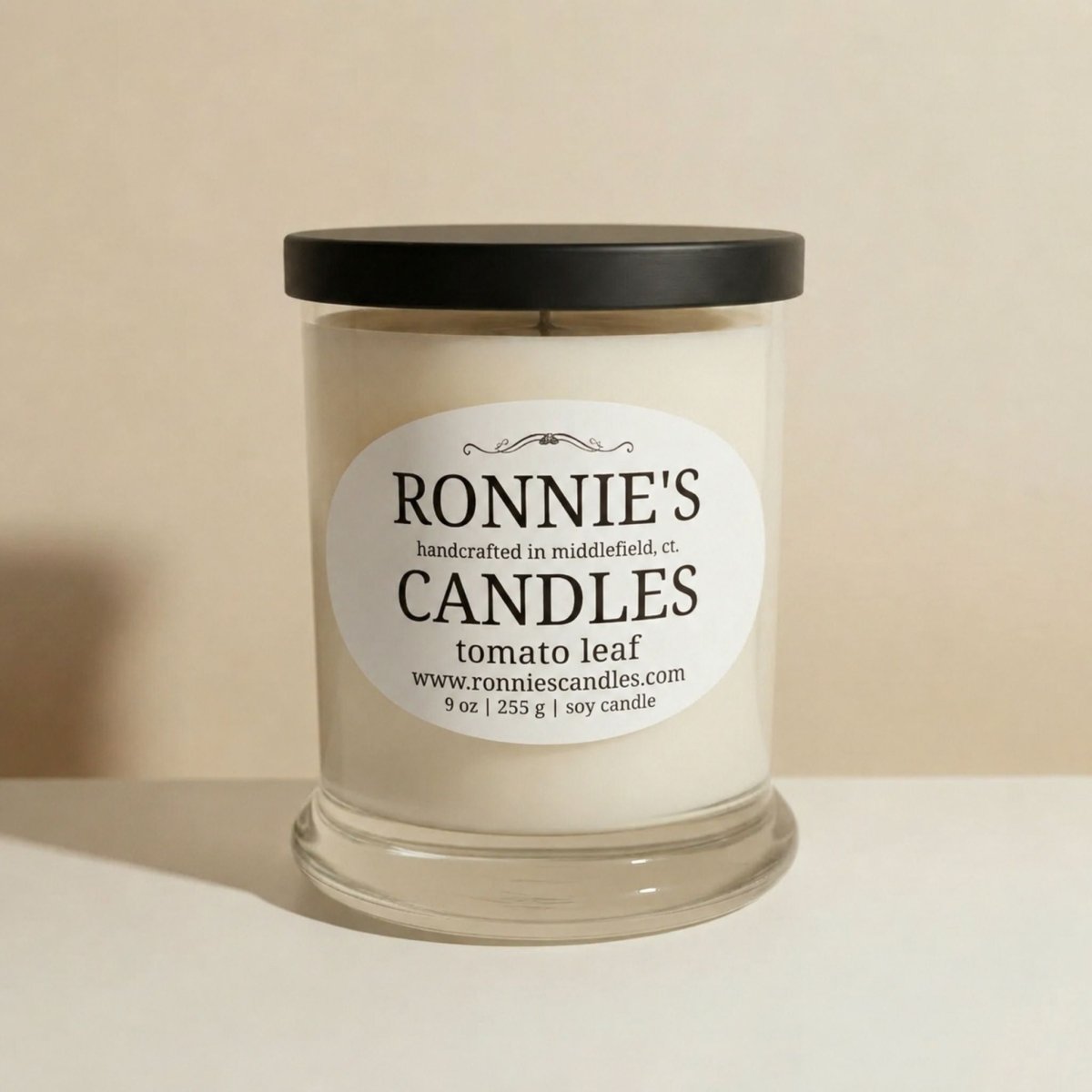 Tomato Leaf 100% Soy Candle - Ronnie's Candles LLC