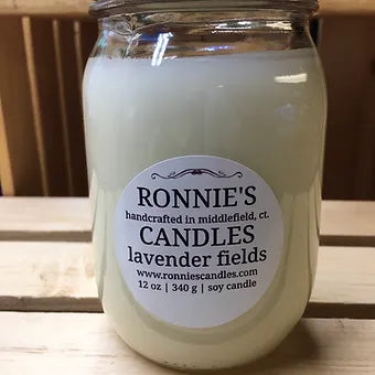 Lavender Fields 100% Soy Candle